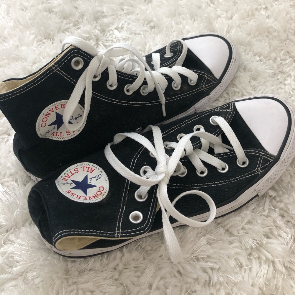 Converse Black High top Sneakers